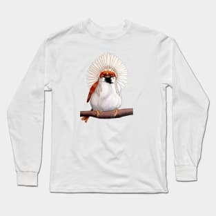 Native American Sparrow Bird Long Sleeve T-Shirt